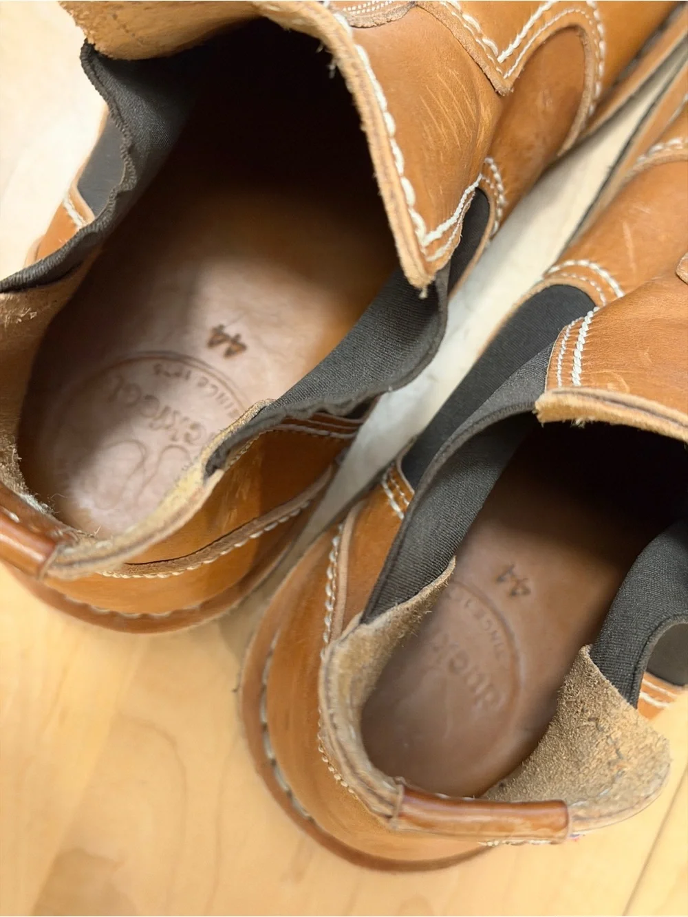 Duckfeet ROSKILDE Chelsea Boots - Tan Leather EU 44